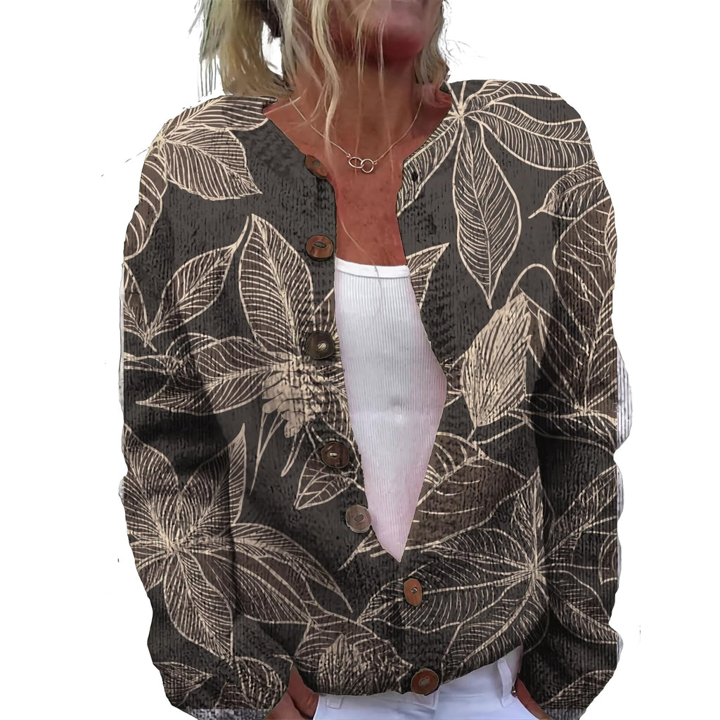 Womens Cardigan Sweater Chunky Plus Size Lightweight Botton Casual Long Sleeve Sweater Winter Fall Tops